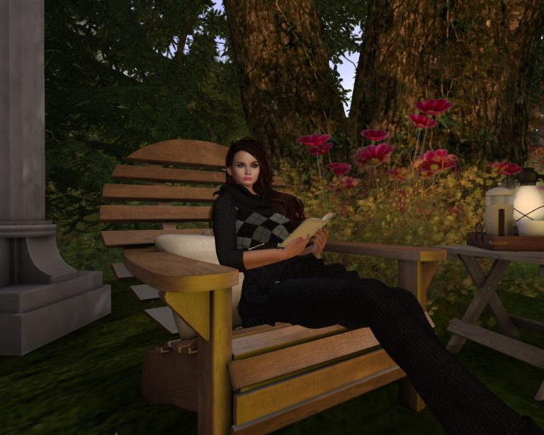 Auf der Sim Calas Galadhon Park in Second Life