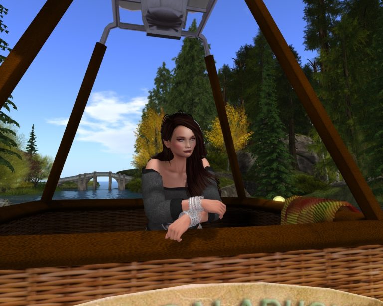 Auf der Sim Calas Galadhon Park in Second Life