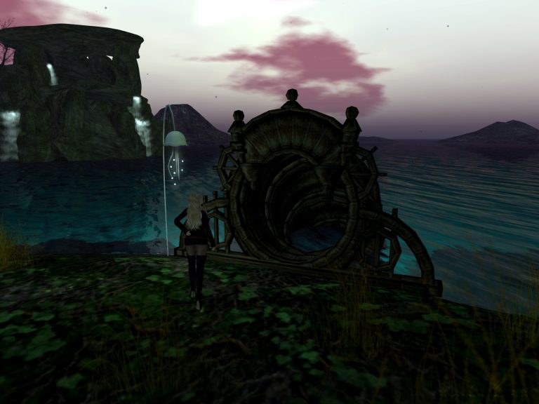 Auf der Sim Cythera in Second Life