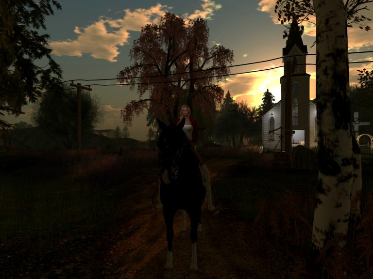 Auf der Sim Medow Rose in Second Life