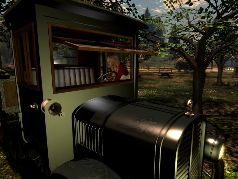 Auf der Sim Medow Rose in Second Life