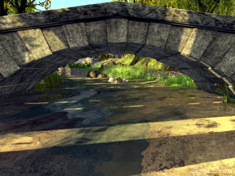 Auf der Sim Soul2Soul River in Second Life