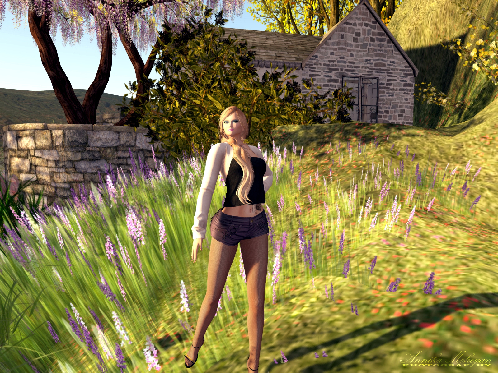 Auf der Sim Soul2Soul River in Second Life