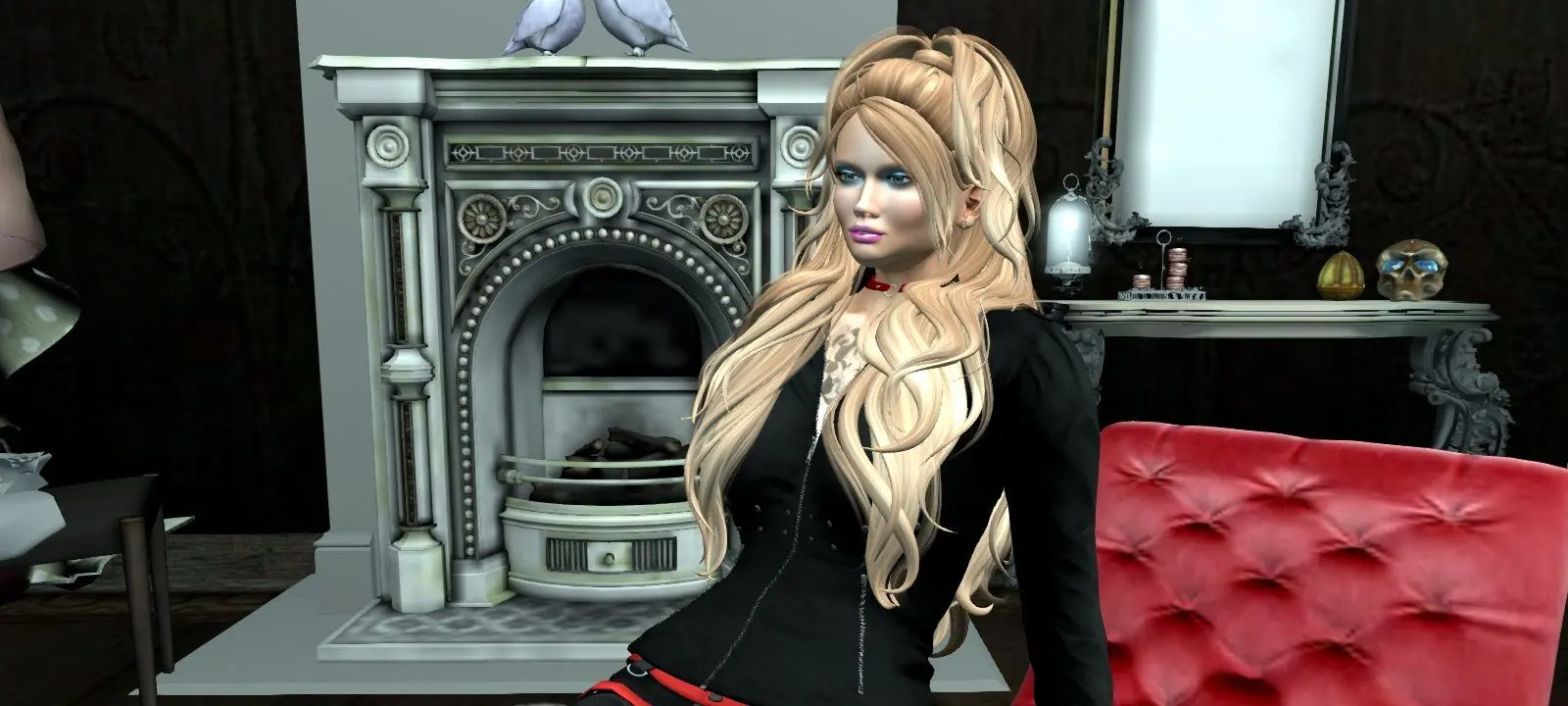 Auf der Sim Cythera in Second Life