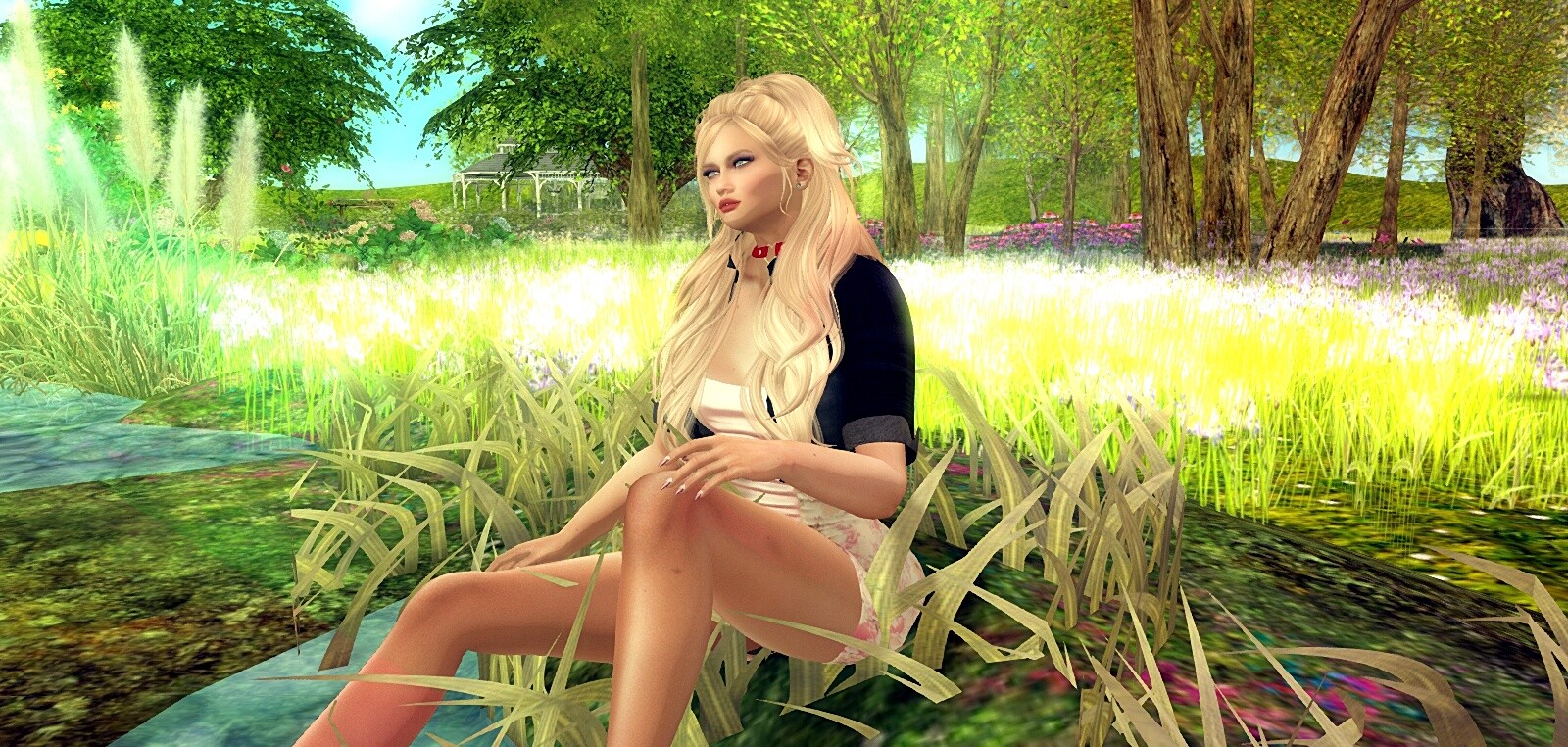 Auf der Sim The Secret Garden in Second Life