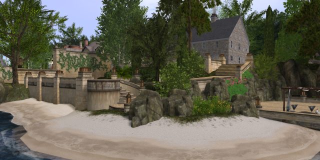Auf der Sim The Groves Country Club in Second Life