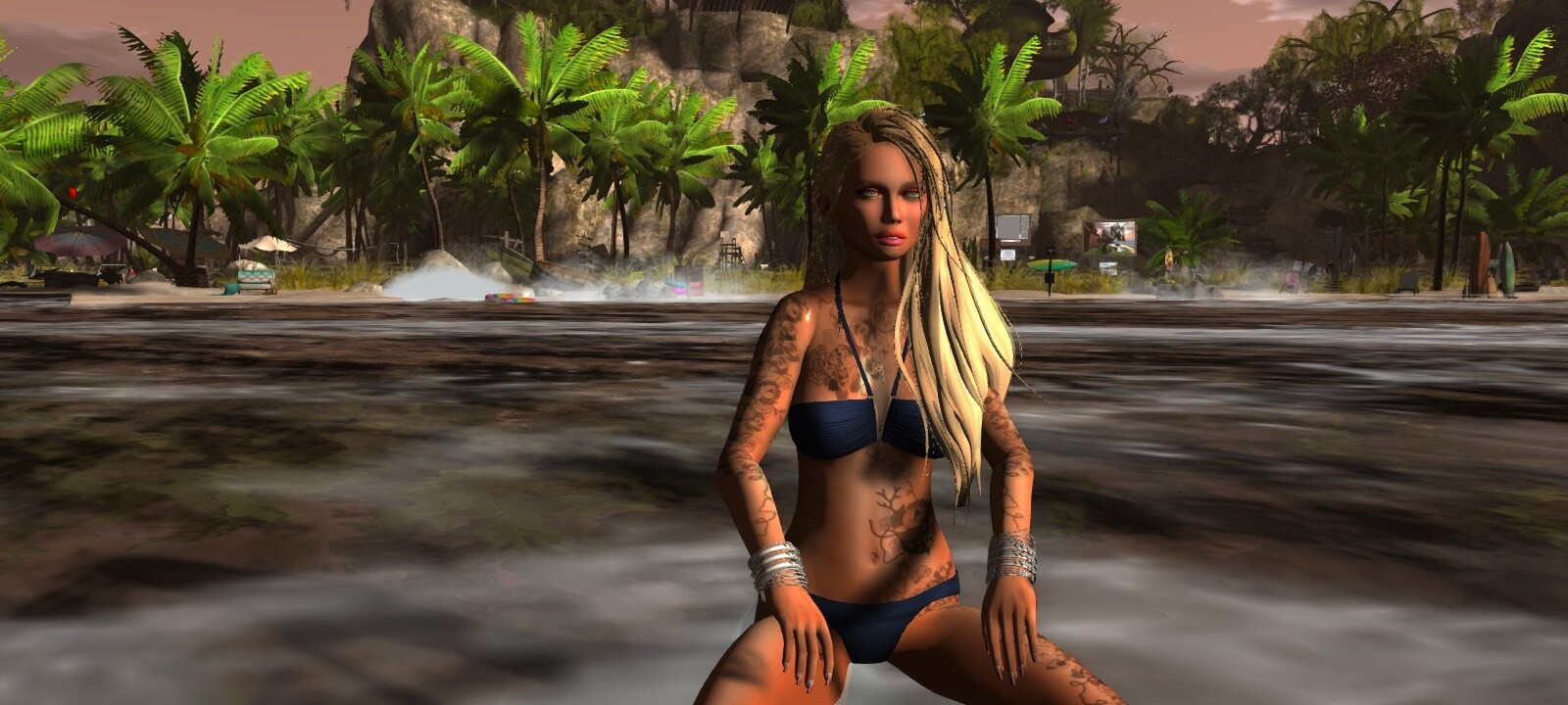 Auf der Sim Among The WildFlowers in Second Life