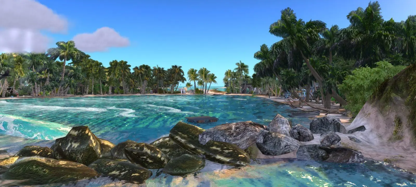 Auf der Sim The Dreamer Island in Second Life