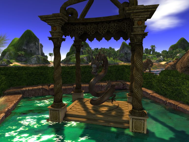 Auf der Sim Adventure of Dust in Second Life