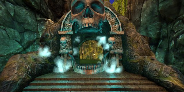 Auf der Sim Adventure of Dust Hangout in Second Life