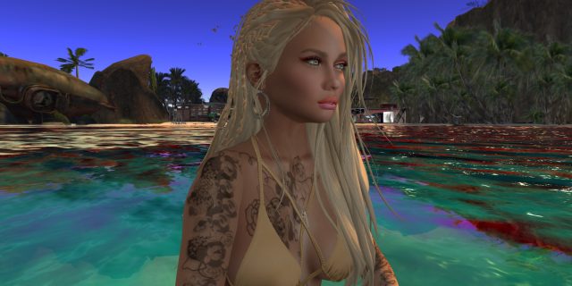 Auf der Sim Adventure of Dust Hangout in Second Life