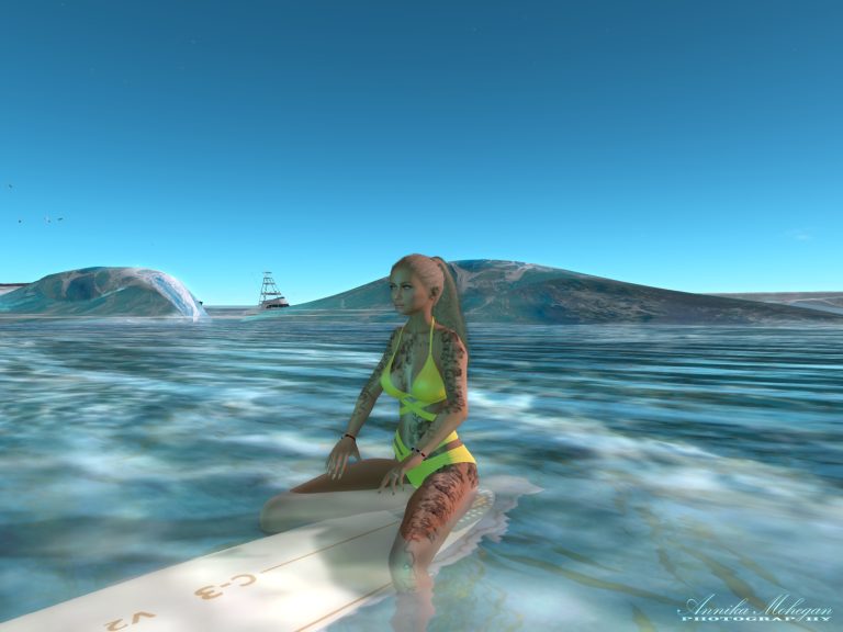 Auf der Sim Blue Fin in Second Life