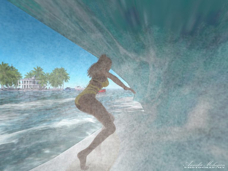 Auf der Sim Blue Fin in Second Life
