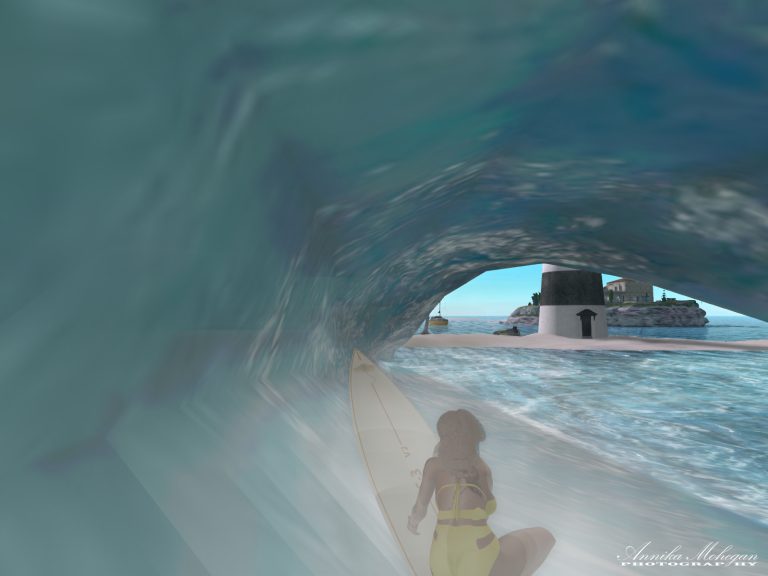 Auf der Sim Blue Fin in Second Life