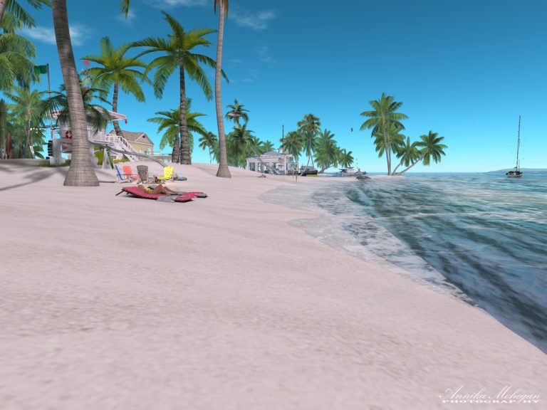 Auf der Sim Blue Fin in Second Life