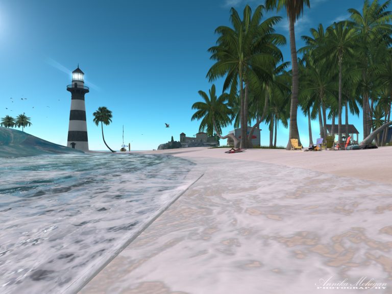 Auf der Sim Blue Fin in Second Life