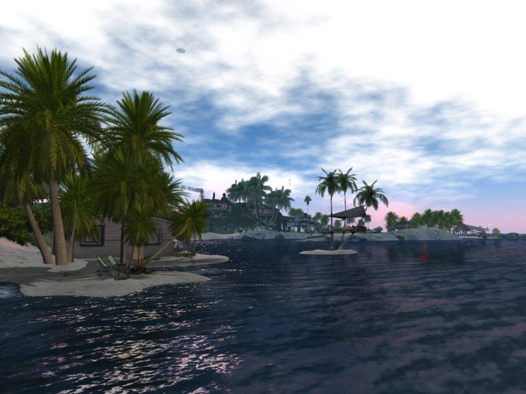 Auf der Sim Bundy Reef in Second Life