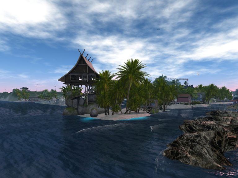 Auf der Sim Bundy Reef in Second Life