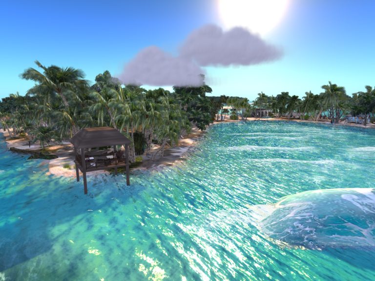 Auf der Sim Dreamers in Second Life