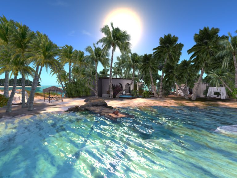 Auf der Sim Dreamers in Second Life