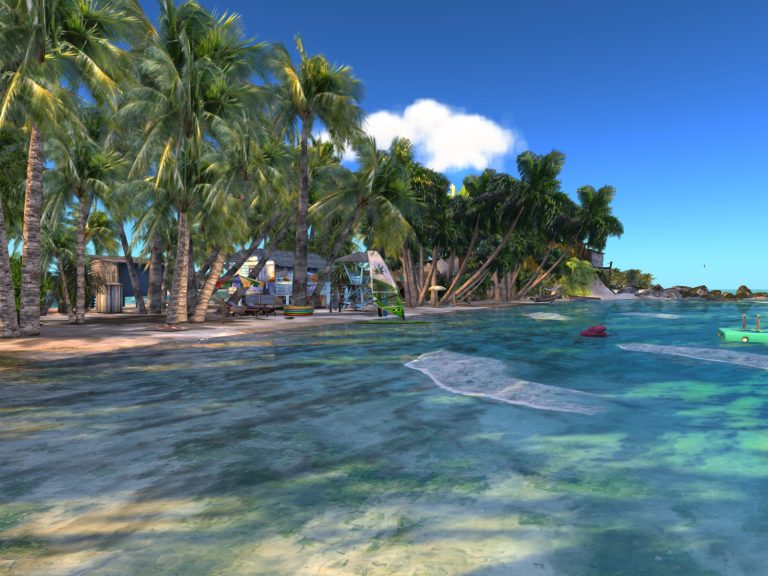Auf der Sim Dreamers in Second Life