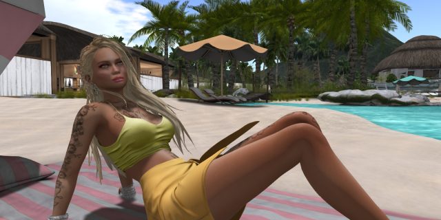 Auf der Sim The Beach (alsh) in Second Life