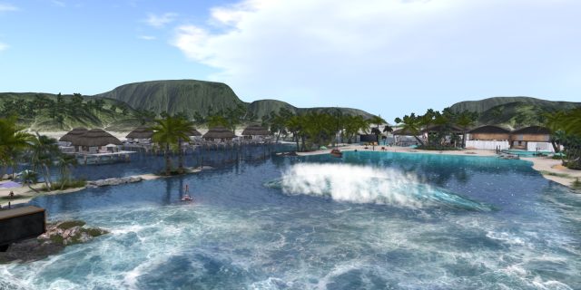 Auf der Sim The Beach (alsh) in Second Life