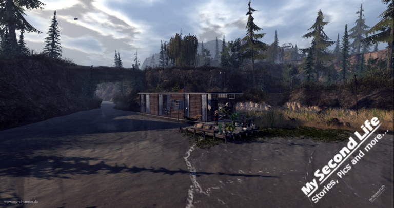 Auf der Sim Erebos Harbor in Second Life