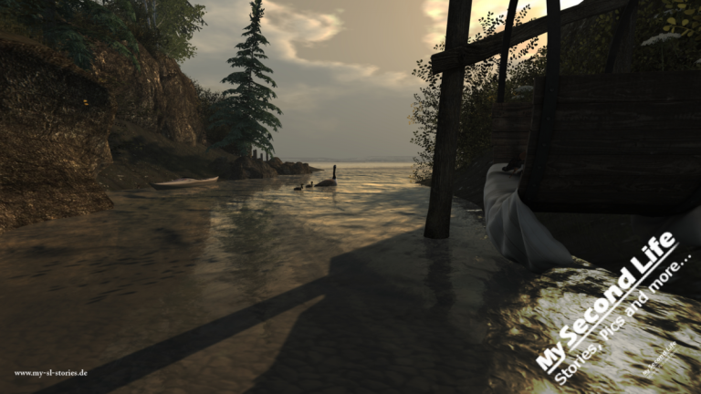 Auf der Sim Erebos Harbor in Second Life