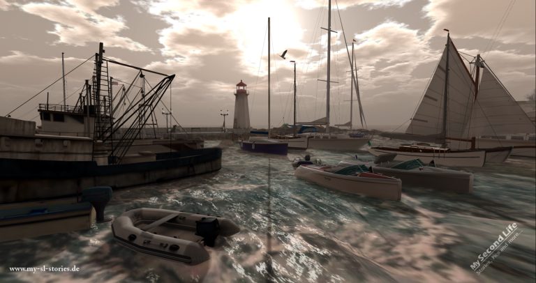 Auf der Sim Saint Martin in Second Life