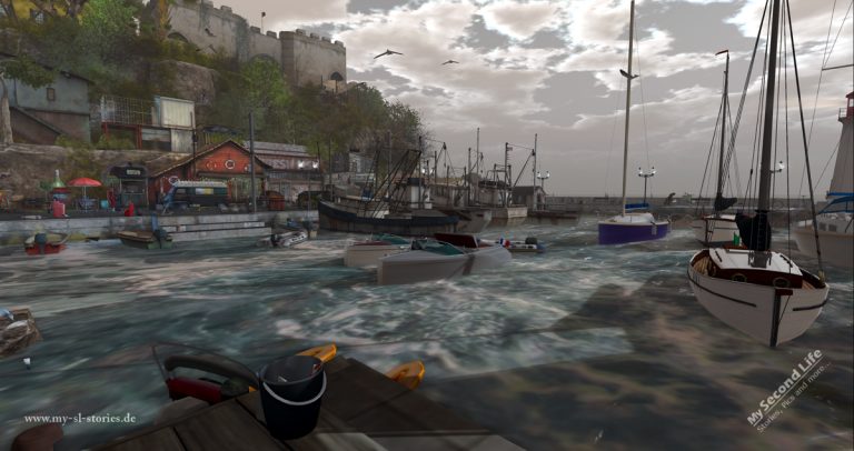 Auf der Sim Saint Martin in Second Life