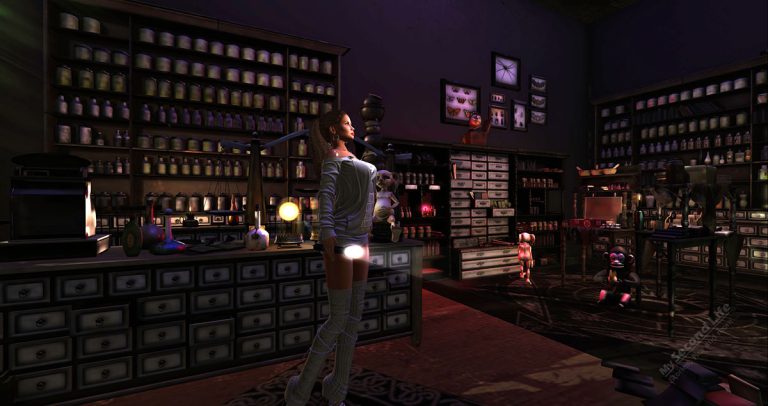 Auf der Sim Pendel Hill in Second Life