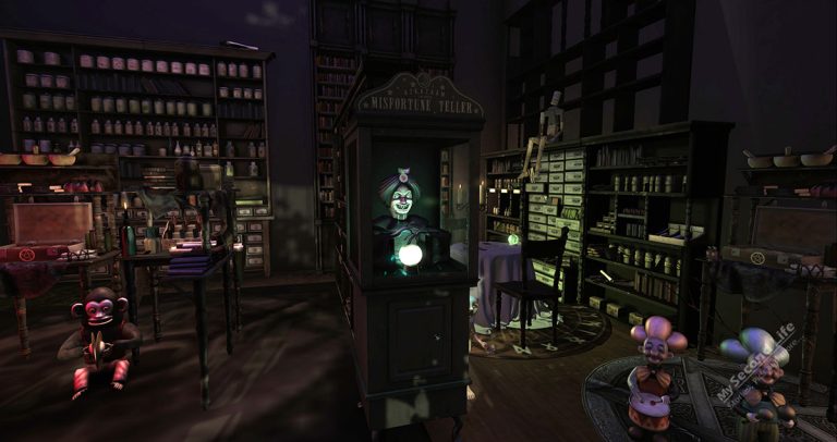 Auf der Sim Pendel Hill in Second Life