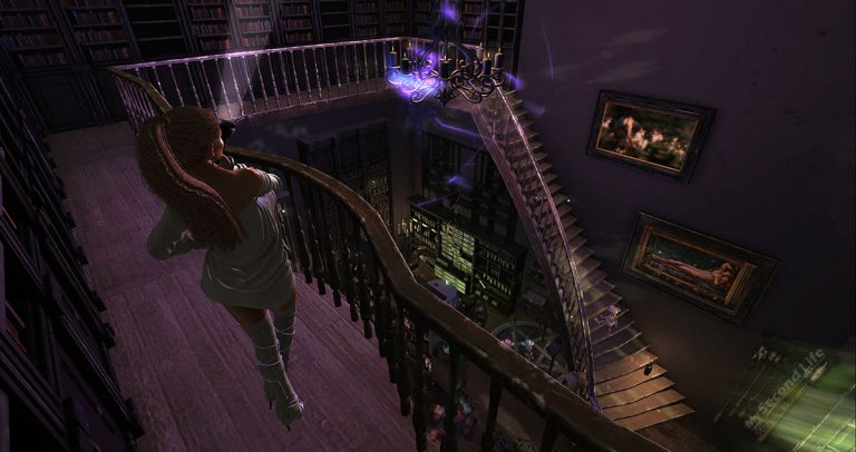 Auf der Sim Pendel Hill in Second Life