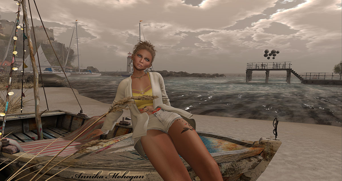 Auf der Sim Saint Martin in Second Life