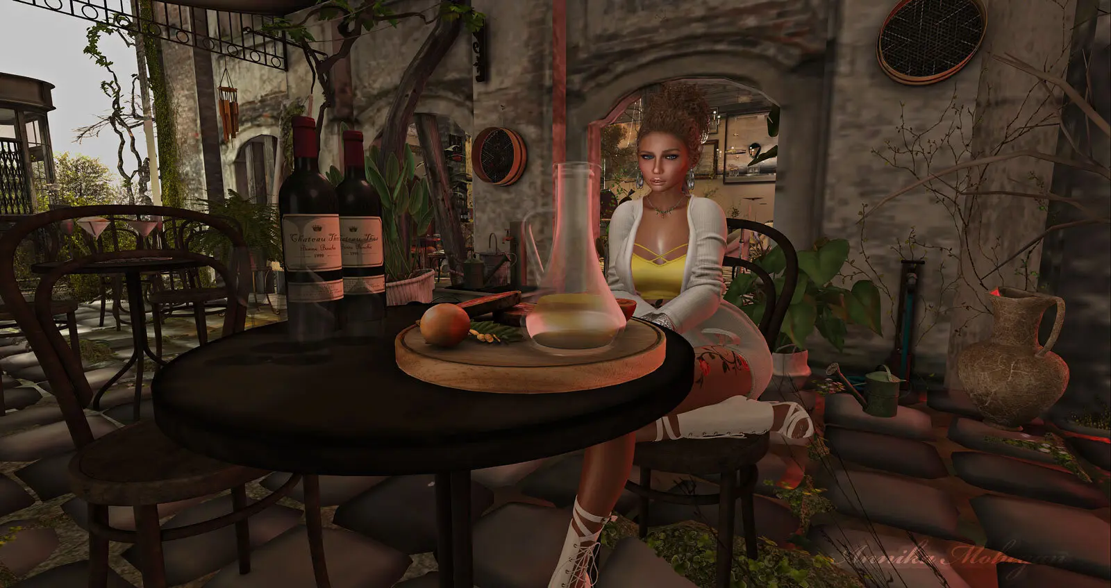Auf der Sim Saint Martin in Second Life