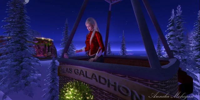 Auf der Sim Calas Galadhon in Second Life