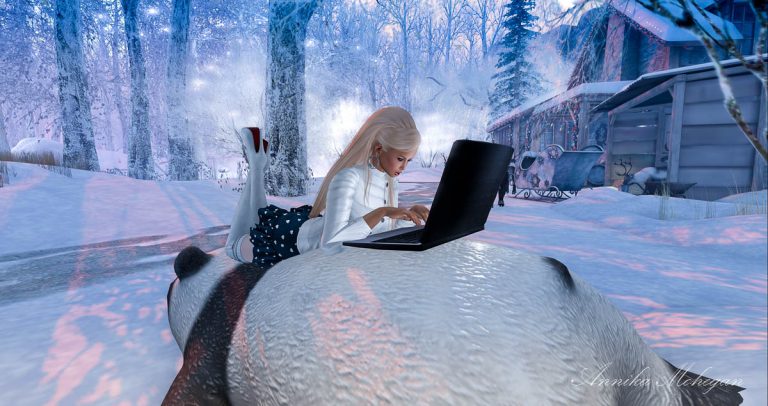 Auf der Sim Luanes Winter World in Second Life