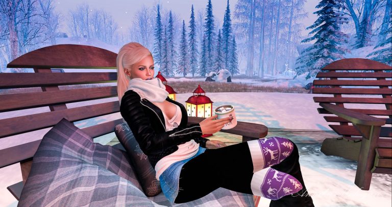 Auf der Sim Luanes Winter World in Second Life
