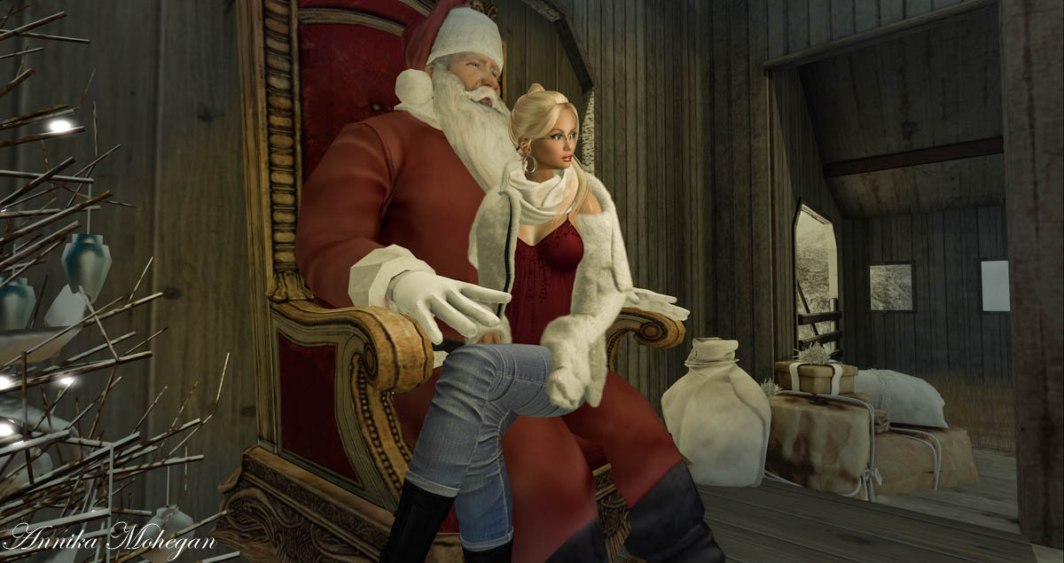Auf der Sim Snow Falls in Second Life