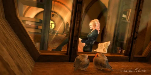 Auf der Sim Angelhaven in Second Life