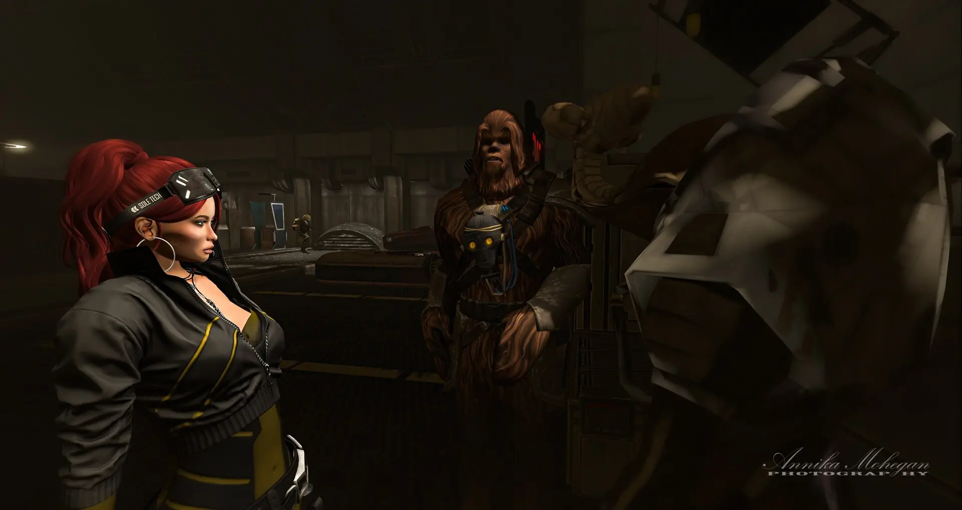 Auf der Sim Star Wars Legacies in Second Life