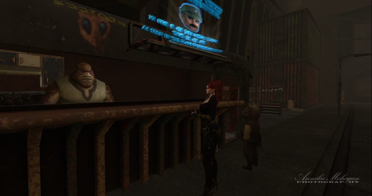Auf der Sim Star Wars Legacies in Second Life