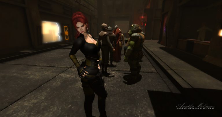 Auf der Sim Star Wars Legacies in Second Life
