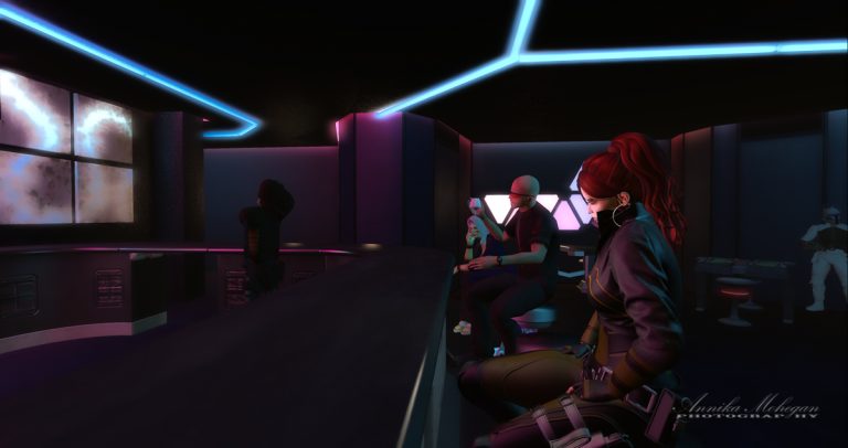 Auf der Sim Star Wars Legacies in Second Life