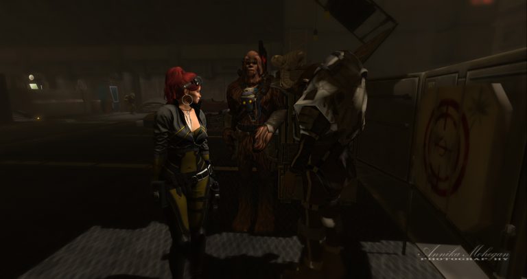 Auf der Sim Star Wars Legacies in Second Life