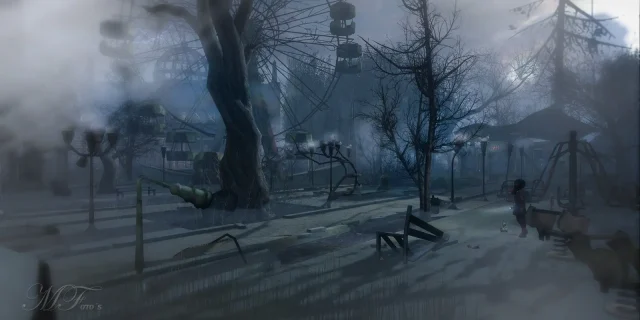 Auf der Sim Everwinter in Second Life