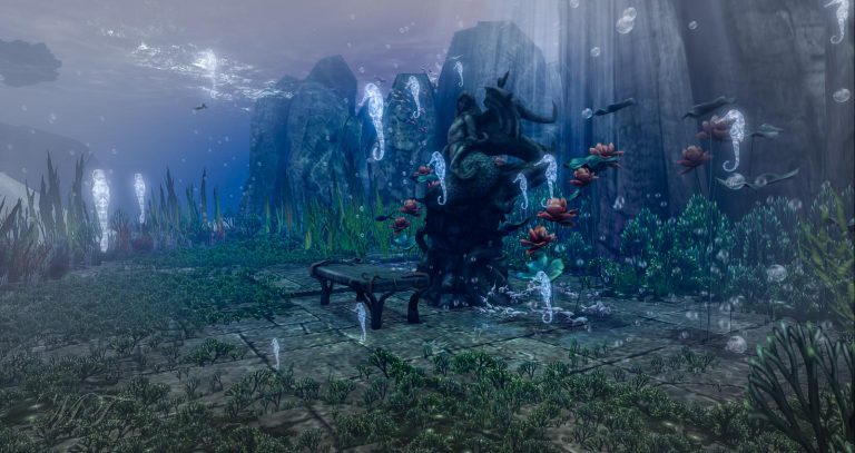 Auf der Sim The Bay in Second Life