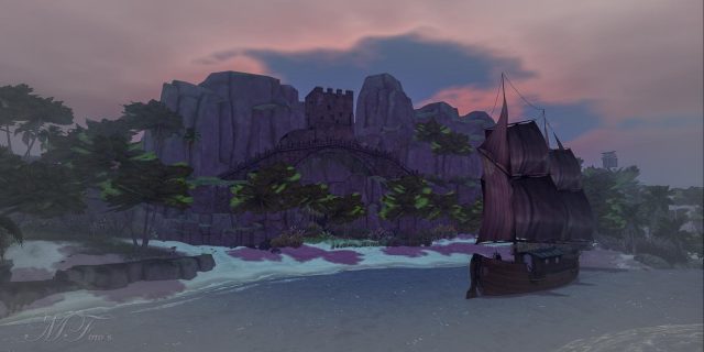Auf der Sim The Bay in Second Life