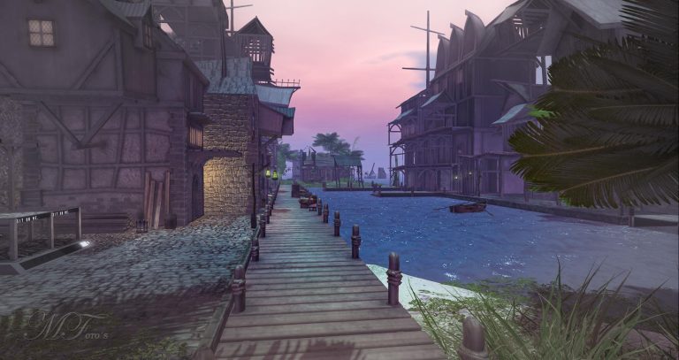 Auf der Sim The Bay in Second Life